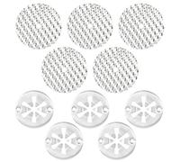 10 PCS Heat Shield Repair Kit, Car Heat Shield Clamping Plate Repair Kit Heat Shield Clips for a Variety of Car Models Ensure High Durability and Rust-Free Experience
