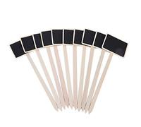 10 Pcs Jardin Étiquettes De Plantes Plante Signe Tag Plantes Fleur Étiquette De Prix Mini Message Tableau Noir pour La Décoration De Jardin