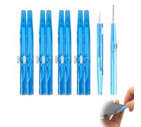 10 Pcs Kit Nettoyage Téléphone, Brosse de Nettoyage Interstice pour iPhone, Samsung, AirPods, Port de Charge, Haut-Parleur et Appareil Photo, Outil de Nettoyage Électronique Portable - Bleu