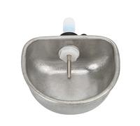 10 PCS Lapin Feeder L'élevage Matériel D'élevage Anti-scratch En Acier Inoxydable Mamelon Boire Coop Tasse D'alimentation Bol D'eau