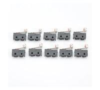 10 Pcs Limit Switch Roller Lever Arm SPDT Snap Action LOT 3Pin With
