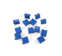 10 PCS/Lot 3296W 502 Potentiomètre Trimmer Multitour 5K ohm Haute Précision 3296 Résistance Variable + 10 Pcs/lot Composants consommateurs d'énergie
