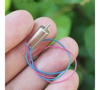 10 Pcs/Lot Micro 612 6mm * 12mm Sans Noyau Moteur À Courant Continu 3.7v 42000 Tr/Min Haute Vitesse Pour Drone Rc Jouet Avion Modèles 0612 Sans Noyau Moteur-Générique