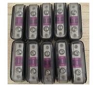 10 PCS/LOT Mini porte-fusible ANL fusible boulonné porte-fusible automobile lien fusible avec fusible 20A à 100A Câblage de protection (Color : With 10pcs 40a Fuse)