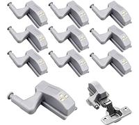 10 Pcs Lumières Charnière Universal Lumière D'armoire Couleur Blanc Chaud 12V 23A Batterie pour Cuisine Maison Meubles Armoire Porte D'armoire