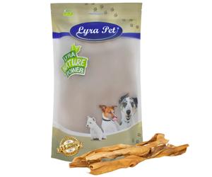 10 pcs. Lyra Pet® Bâtons de peau de tête de bœuf env. 50 cm
