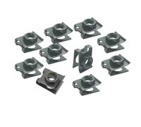 10 Pcs M6x6mm M6x12 M6x16 M6x20 Pour Moto Scooter ATV Mobylette Vis De Couvercle Ou U Pour Clips Avec Ecrou Boulons De Fixation Pièces