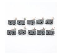 10 Pcs Mini Micro Limit Switch Roller Lever Arm SPDT Snap Action LOT 3Pin With Roller Limit Switch