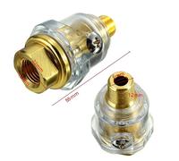 10 Pcs Mini Oiler Outil Pneumatique Accessoires - 1/4pouce Npt Oil Lubricator Pour Air Compression Tool Jaune