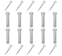 10 Pcs Multifonction Simple Goupille Charnière Lien Acier Inoxydable Charnière Goupille Cylindrique Positionnement Insert Goupilles Référence Mécanique Réparation