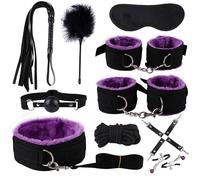 10 Pcs Nylon Fitness Set Accessoire, Accessoire D'EntraîNement Protecteur Pour L'Exercice De Puissance, Adapté à L'Exercice D'Agilité (Violet)