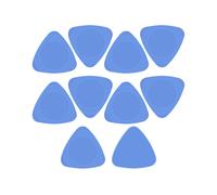 10 Pcs Ouverture Pry Outil Pour Téléphone Mobile Téléphone Mobile Écran Cas Lcd Pda Réparation Ordinateur Portable / Guitare Pick Bleu Clair