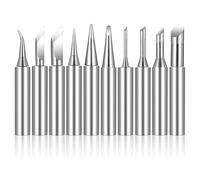 10 Pcs Panne Fer à Souder, Pointes de Fer à Souder 900M de Remplacement pour Stations à Souders, Équipements de Soudage et Accessoires
