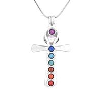 10 pcs Plaqué argent Perle cages Or blanc Pendentif Amour Wish creux Pendentif Argent Médaillon + 10 pcs Naturel Couleur 6-7 mm Perle Ovale pour femme Cadeau Cross