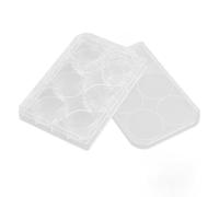 10 Pcs Plaque Culture, Boîte Pétri en Polystyrène Plaque Culture Cellulaire Épaisseur Uniforme Transparent Plaque Culture Tissus Plaque Traitée de Culture Tissus Paquet (6 Eh bien)