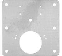 10 PCS Plaque de réparation de charnières d'armoire avec vis de fixation Kit de réparation de charnières de porte d'armoire en acier inoxydable épais pour la maison