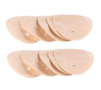 10 pcs poche de colostomie, une seule pièce sac de colostomie, poche de colostomie monoblocs drainables, colostomie poche pour iléostomie stomie soins de la stomie, fermeture crochet et boucle