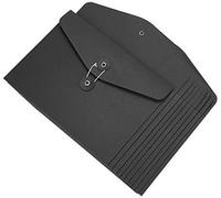 10 Pcs Pochettes De Fichier A4 En Papier Kraft Chemise De Dossier Épais Avec Boucle Sac De Document Cahier Horizontal Enveloppe De Rangement Farde En Corde Durable Papeterie De Bureau École Maison