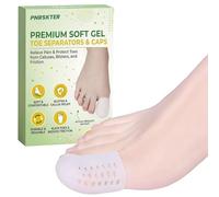 10 PCS Protège Orteil Silicone, Protection Gros Orteil | Capuchons Respirantes, Capuchon Orteil Protege Doigt de Pied Pour Ampoules, Soulage Frottements Entre Les Orteils