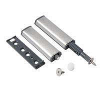 10 PCS Push to Open Aimant Poussoir Porte Placard Loquet Magnetique, Loquet Magnétique avec Amortisseur Porte Placard, Tampon Ralentisseur de Porte, Système d’ouverture et Fermeture par Pression