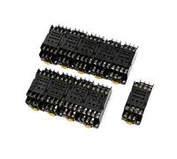 10 Pcs PYF14A Type 14P 35mm DIN Rail Relay Socket Base Stand for H3Y-4