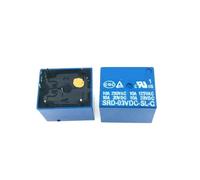 10 Pcs Relay DC 3V 5 Pin Power Relays PCB Type SRD-03VDC-SL-C