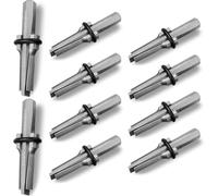 10 Pcs Rock Splitting Wedges,3/4'' Wedge and Shims,Heavy Duty Chisel and Stone Splitting Tools for Marble Rocks Concrete