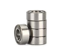 10 Pcs Roulements à Billes MR105ZZ 5x10x4mm Mini Roulements à Billes Sceaux Métalliques pour Applications Mécaniques Précises