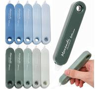10 PCS Rubans Correcteurs,BetterJonny 5mx5mm Souris Correcteur Blanc avec Capuchon Protecteur Correcteur Souris Rouleaux de Correction Roller Correcteur pour Papeterie Fourniture Scolaire (Vert+Bleu)