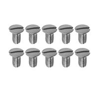 10 Pcs Sewing Machine Needle Plate Screw, Replacement Iron Screws for Needle Plate, Durable Metal Set with Secure Fixing for 4423 2250 1304 1306 M1500 M2100 M3300 M3330 MX23 MX60 S