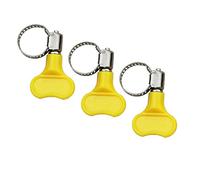 10 PCS Stainless Steel butterfly Hose Clamp Pipe Clamp Plastic Tube for Homebrew (Fit 10mm OD ~ 16mm OD Plastic Tube) by UP100Ã‚®