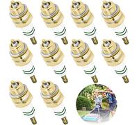 10 Pcs Standard Small Engine Spark Plug for Various Brushcutters,Lawn Mowers,Trimmers,Blowers,Brushcutters,Hedge Trimmers,Chainsaws Etc