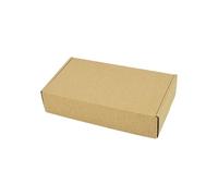 10 pcs super hard brown multi-size carton packaging wedding party gift chocolate candy event box(15x10x6cm 10pcs)