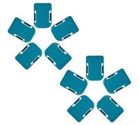10 Pcs Support de Porte-Batterie Compatible avec la Batterie de l'outil au Lithium-ION Makita 18V BL1860 BL1850 BL1840 BL1830 BL1820 BL1815N