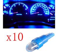 10 pcs T5 led 17 37 73 74 SMD voiture lampe LED tableau de bord voiture instrument ampoule 12 V bleu