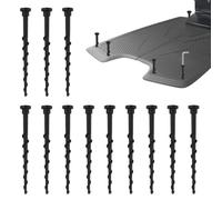10 Pcs Vis de Fixation pour Station de Charge, robot tondeuse husqvarna, abri tondeuse robot, Compatibles avec Husqvarna Automower 105 305 308, Longueur 14 cm Vis de Sol pour Tondeuse Robot
