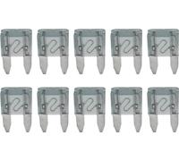 10 Pcs Voiture Véhicule pour Mini Taille Lame De Type Fusible Gris 32V