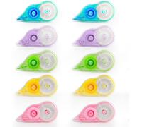10 Pcs Volume Élevé Rubans Correcteur Extra Long 30 M Colle Roller,Souris Rouleau Correcteur ,Souris Effaceur Mini Correcteur Accessoire Bureau Et Fourniture Scolaire