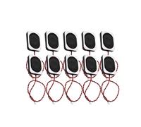 10 Peças 8 Ohm 2W Alto-Falante de Cavidade Quadrado Pequeno para Computador Notebook 3525 Caixa Ultrafino