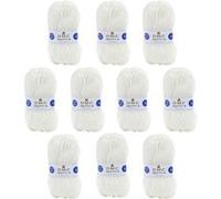 10 pelotes - 100% acrylique - Blanc - 812 - 50g - 140m - DMC - Knitty 4 - Tricot