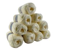 10 pelotes de laine à tricoter Distrifil AZURITE 0211 pas cher 100% acrylique