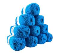 10 pelotes de laine à tricoter Distrifil AZURITE 3040 pas cher 100% acrylique