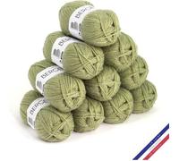 10 pelotes de laine - Jojoba - 100% acrylique - Bergère de France - Barisienne
