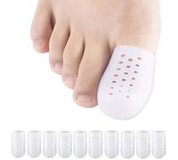 10 pices de Protection pour Pieds - Silicone Respirant pour Gros Orteils - Capuchons en Gel pour Soulager la Douleur et