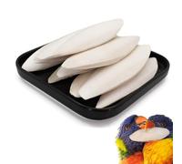 10 Pièce 9-12cm Os De Seiche Pour Tortue, Oiseau Seiche Pour Perruches, Os De S-eiche À Mâcher Pour Tortue D'aquarium, Jouets À Mâcher Oiseaux, O s De S-eiche Pour Oiseaux Escargots Petits Animaux