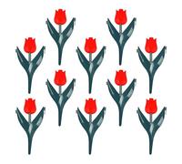 10-Piece Decorative Garden Fence Panels for Flower Bed Edging, Outdoor Landscape Border for Yard Patio Farmhouse Pool Playground Cemetery Vegetable Garden and Pet Area