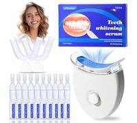 10 Pièce Gel blanchiment dentaire,Comprend deux plateaux,Blanchiment Dentaire kit,Soins des dents,Kit Blanchiment Maison pour un sourire plus blanc à la maison,Facile Utiliser