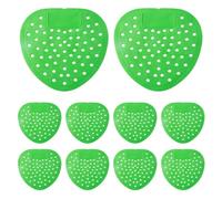 10 Piece Multifunctional Eco Friendly Urinal Mat | Harmless and Effective Urinal Screen Mat Designed for Homes Bathrooms Hotels and Toilets Features Natural Air Freshener