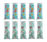 10 Pièce Sacs À Vomi Jetables, Biluer 1500Ml De Vomissement, pour les Voyages et le mal des Transports,Sac Pour Les Voyages Ou Urgences Malades Le Mal L'Air, le Mal du Matin (Style Dessin Animé) (B)