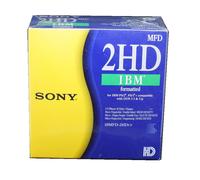 Sony Disquette 3,5 pouces Haute densité formaté PC 1,44 MB 10MFD